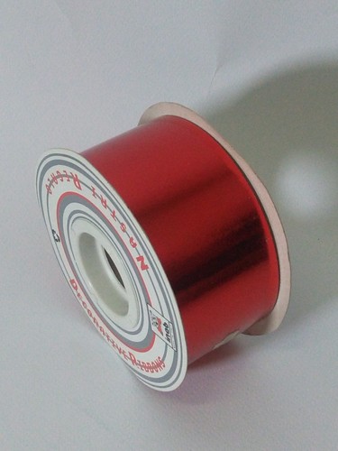Nastro rosso pvc lucido mt - rosso,