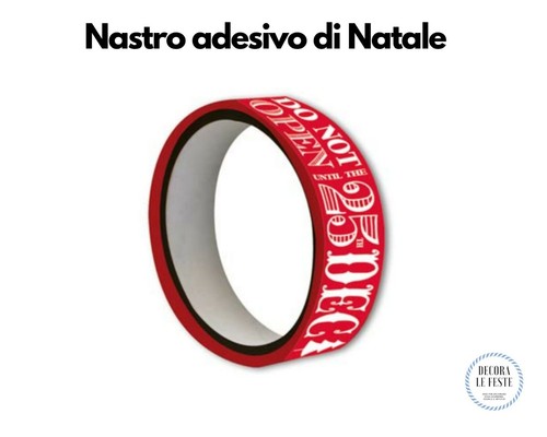 Nastro adesivo natale non - adesivo, di