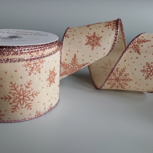 Nastro natalizio glitter